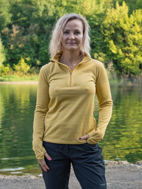 HUSKY Artic damen-Rollkragenpullover gelb