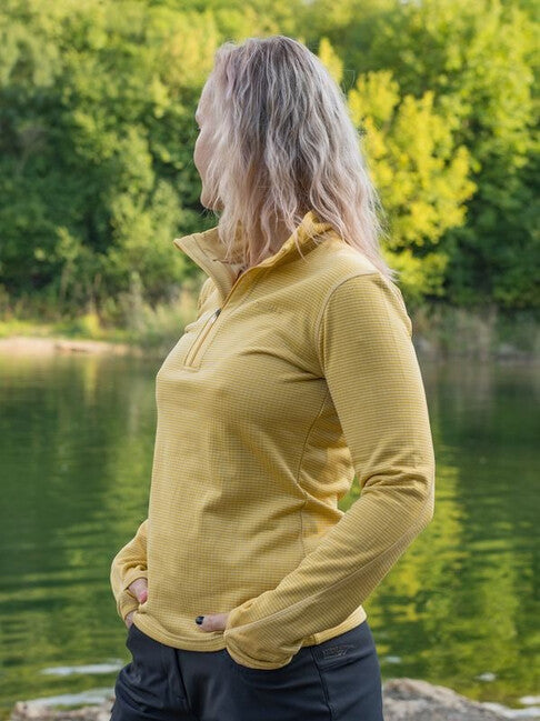 HUSKY Artic damen-Rollkragenpullover gelb