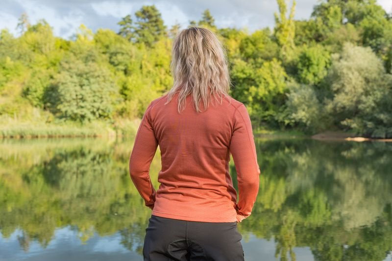 HUSKY Artic Zip Damen-Sweatshirt mit Reißverschluss, grün