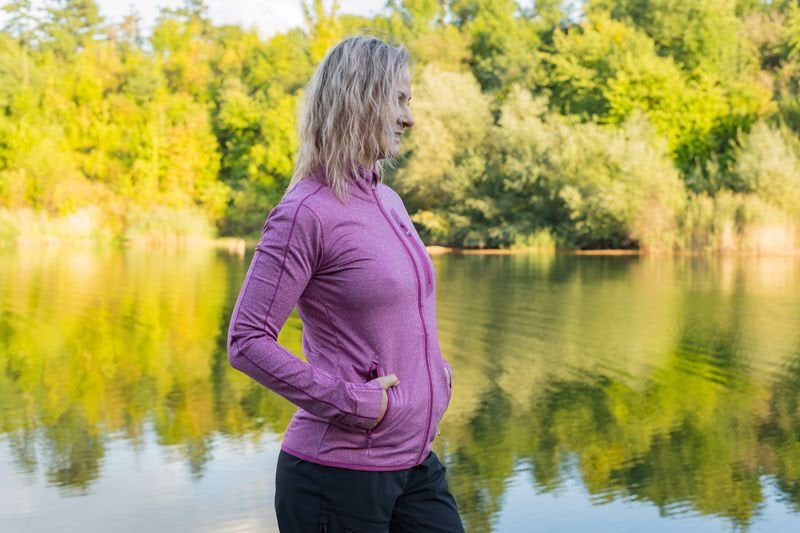 HUSKY Ane Damen Kapuzenpullover, grün