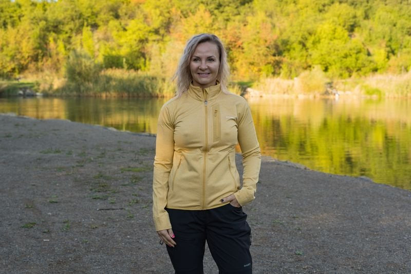 HUSKY Ane damen-Kapuzenpullover gelb