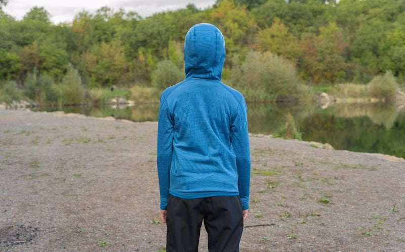 HUSKY Artic Zips K kinder hoodie rot/schwarz blau