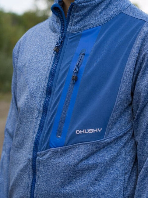 HUSKY Kinder- Sweatshirt na zips Ane K blau