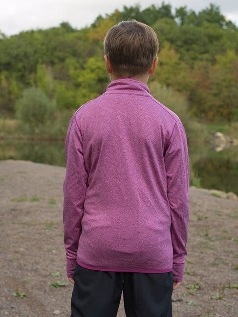 HUSKY Ane K kinder sweatshirt mit reißverschluss magenta