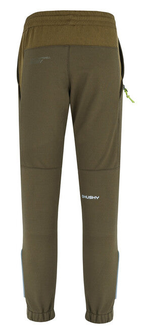 HUSKY Klassum K kinder softshell-hose dunkel khaki