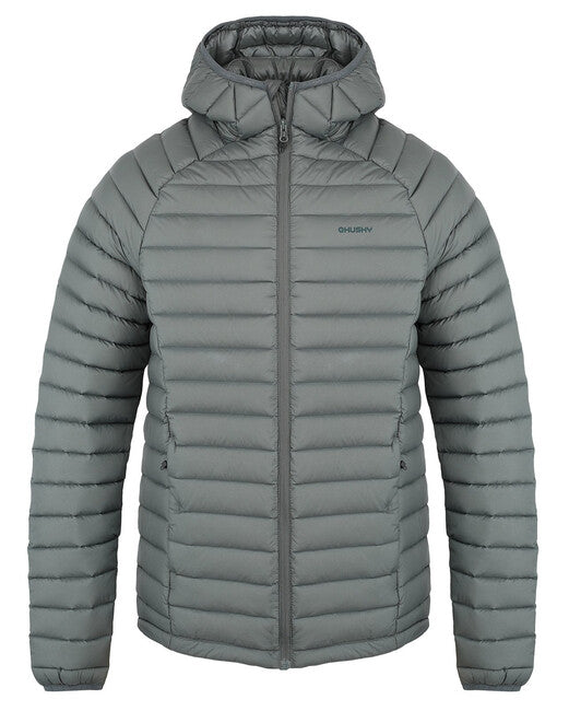 HUSKY Dreeser men's down jacket, dk. grey green