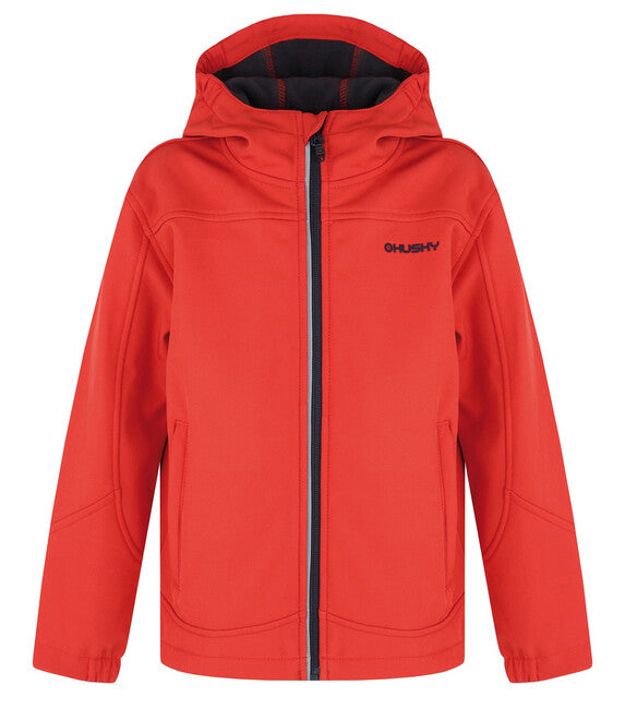 HUSKY Kinder- Softshell Jacke Simbo K rot