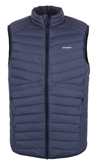 HUSKY Dresles Herren Daunenweste, dk. blue