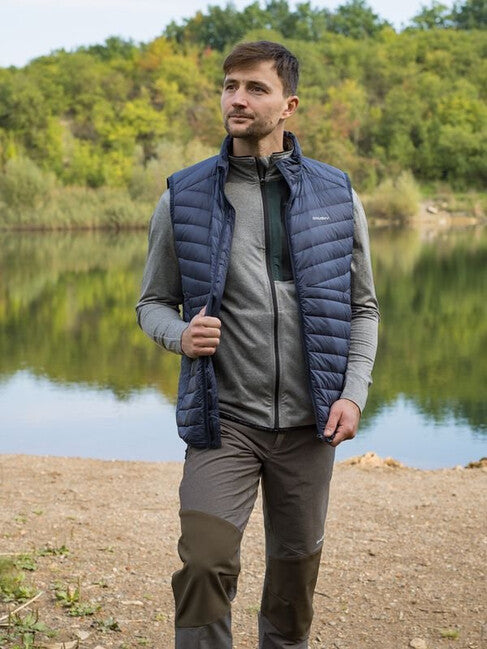 HUSKY Dresles Herren Daunenweste, dk. blue