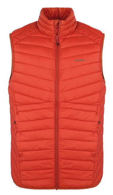 HUSKY Dresles herren daunenweste M ziegel orange