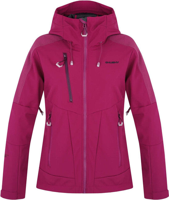 HUSKY Sevan Damen Softshelljacke, dunkles magenta