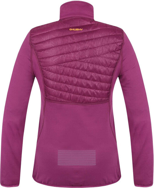 HUSKY Airy Damen-Sweatshirt mit Reißverschluss, bordeaux