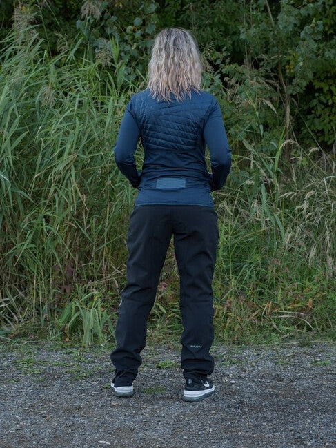 HUSKY Airy Damen-Sweatshirt mit Reißverschluss, dunkelblau