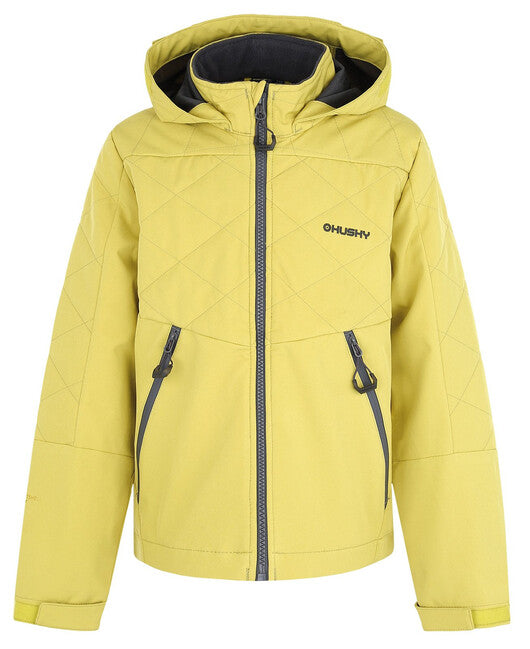 HUSKY Salex K kinder-softshelljacke, lindgrün