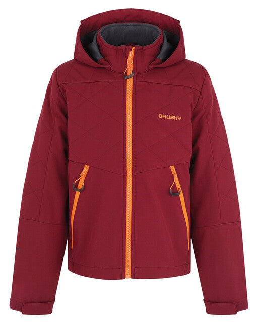 HUSKY Salex K kinder-softshelljacke burgundy