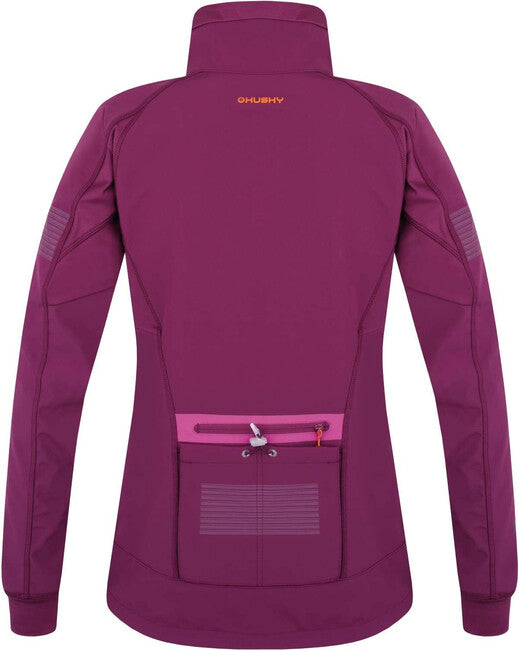 HUSKY Scooby Damen-Softshelljacke, bordeaux