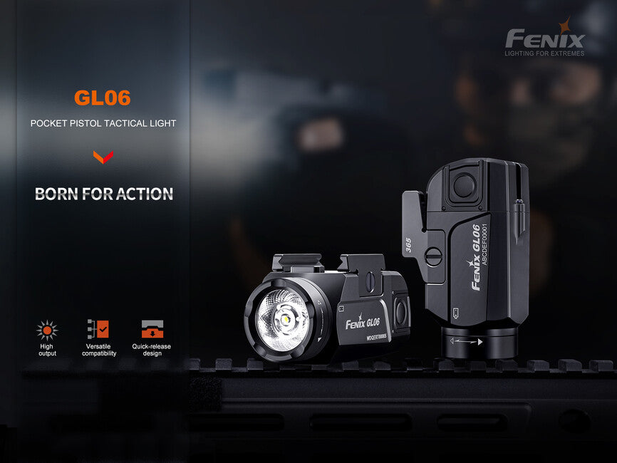 Fenix GL06 waffenlicht