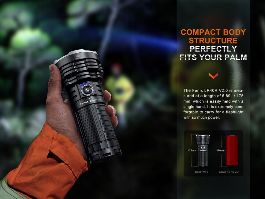 Fenix LR40R V2.0 Wiederaufladbare LED-Lampe