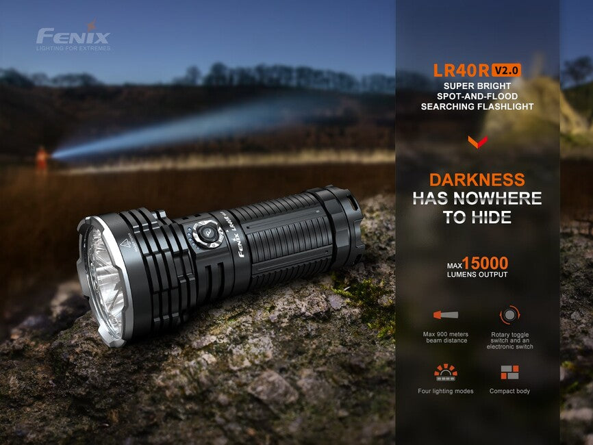 Fenix LR40R V2.0 Wiederaufladbare LED-Lampe