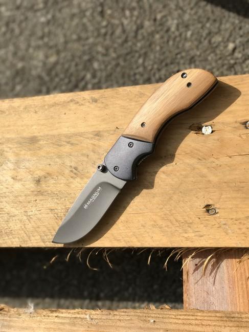 BÖKER® Pioneer Wood Αναδιπλούμενο Μαχαίρι 19,2cm, παλίσανδρος