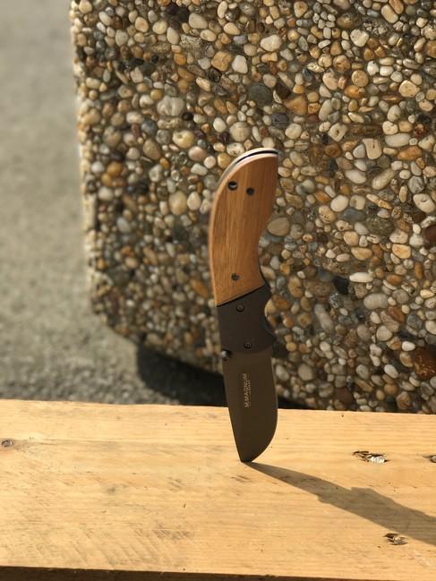 BÖKER® Pioneer Wood Αναδιπλούμενο Μαχαίρι 19,2cm, παλίσανδρος
