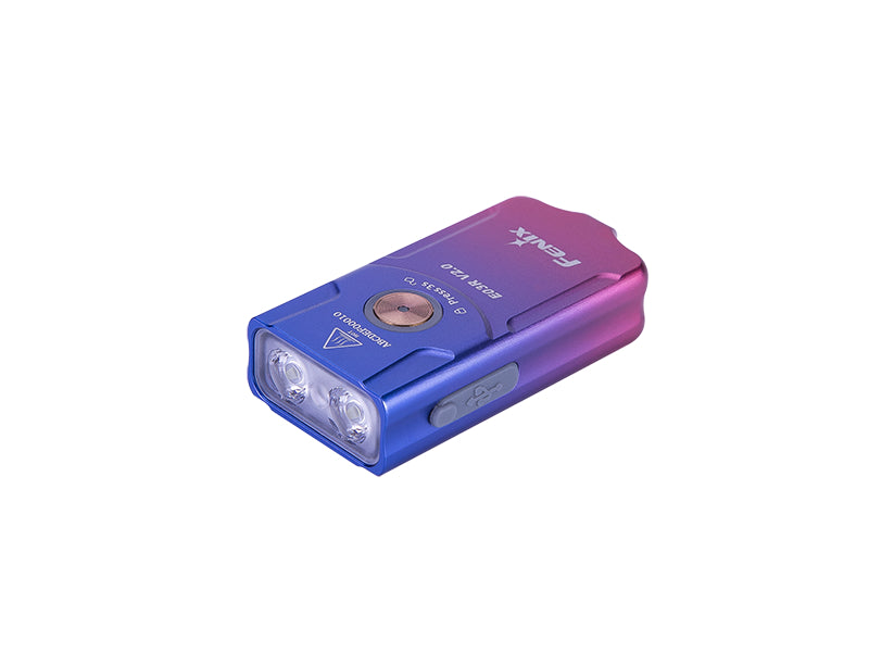 Fenix E03R V2.0 wiederaufladbare Taschenlampe GE, rot