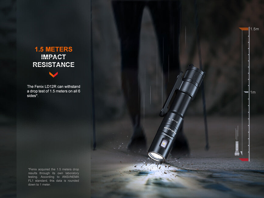 Fenix LD12R wiederaufladbare led-taschenlampe