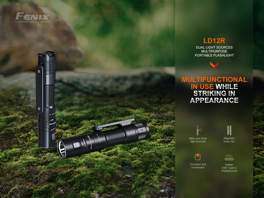 Fenix LD12R wiederaufladbare led-taschenlampe