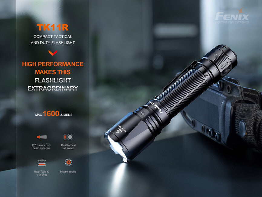 Fenix TK11R wiederaufladbare led-taschenlampe