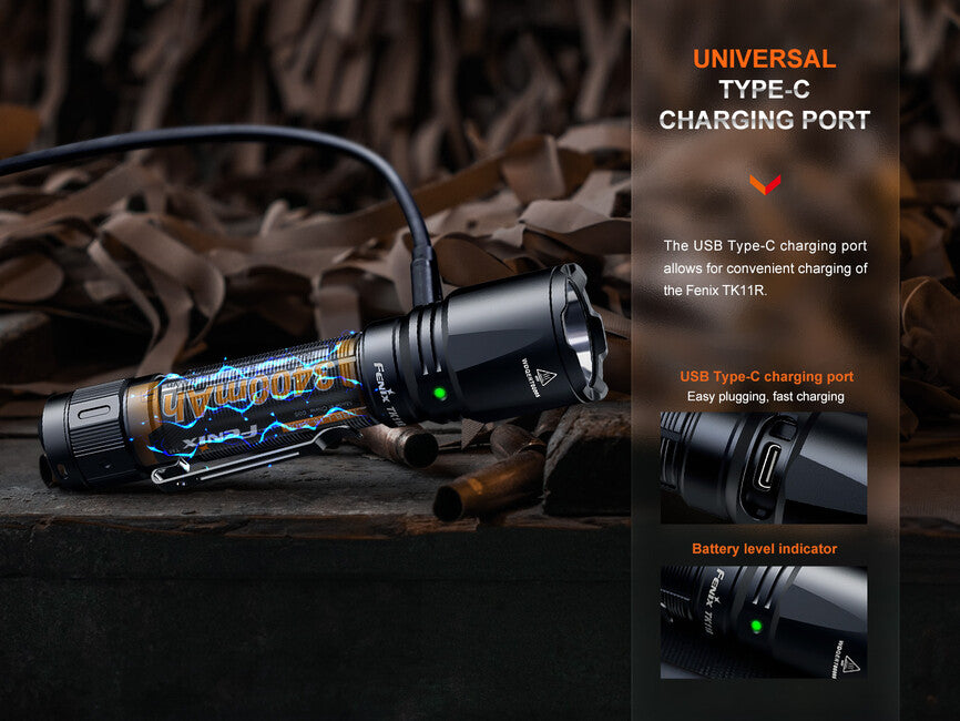 Fenix TK11R wiederaufladbare led-taschenlampe