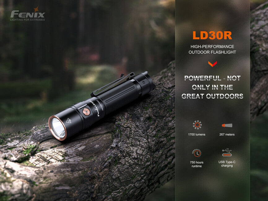 Fenix LD30R wiederaufladbare led-taschenlampe