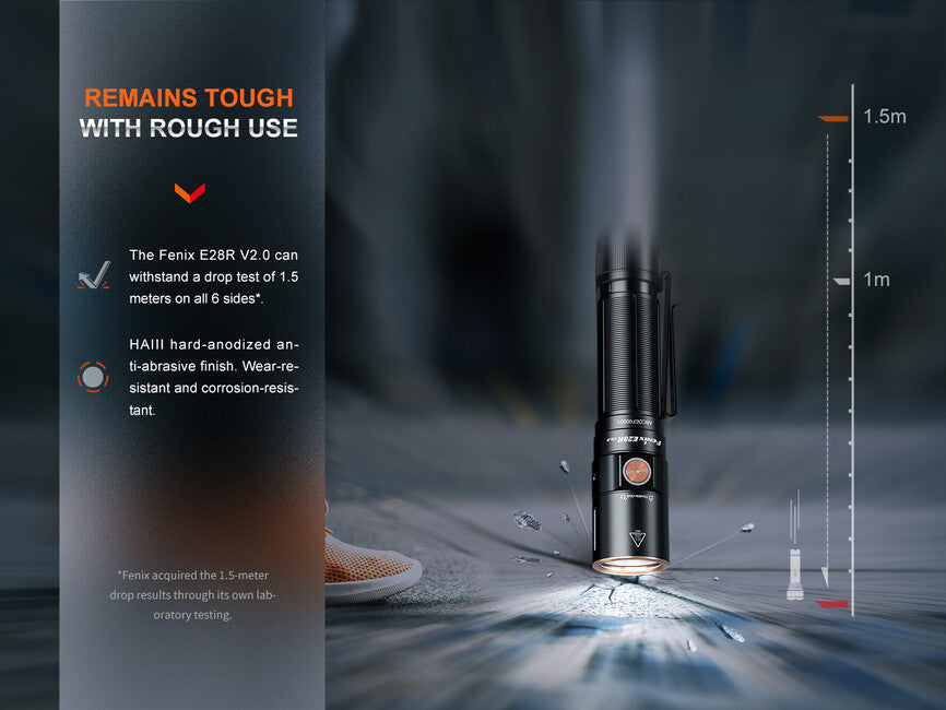 Fenix E28R V2.0 wiederaufladbare taschenlampe