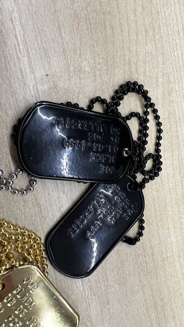 O&T Prägen von Dog Tags