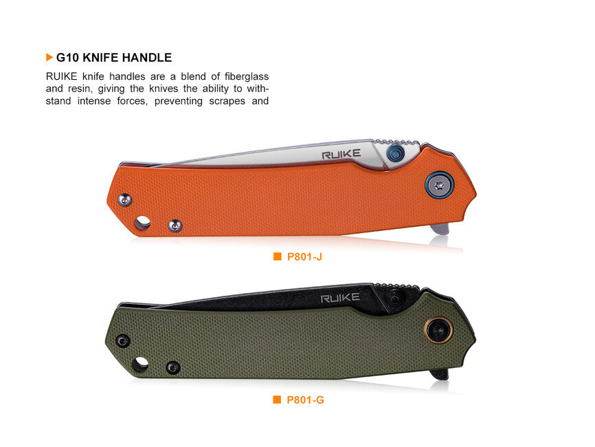 Ruike P801 messer - grün