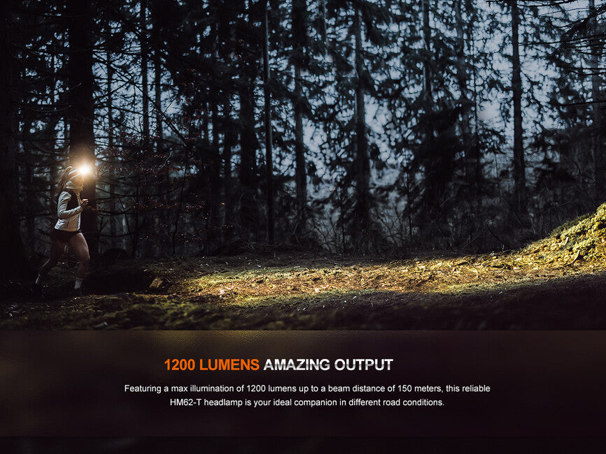 Fenix HM62-T stirnlampe, magma