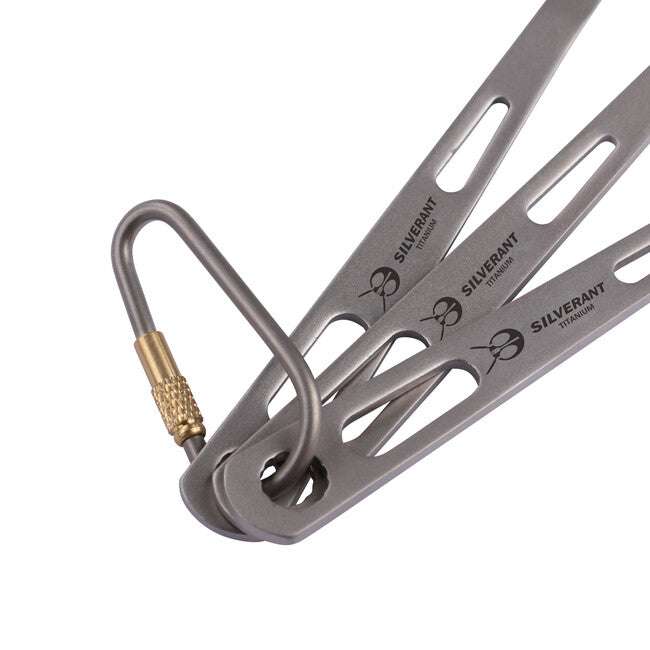 Silverant Titanium Besteck mit sandgestrahltem Griff