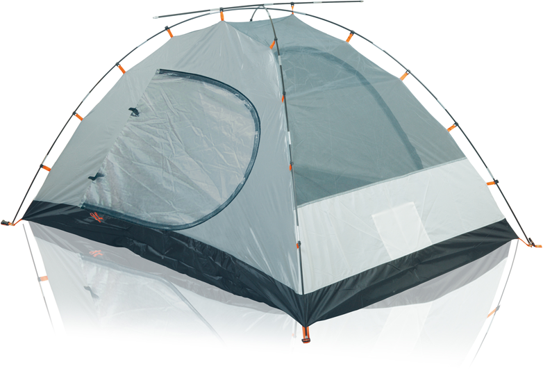 HUSKY Outdoor Burton 2-3 Tent, Dark Green