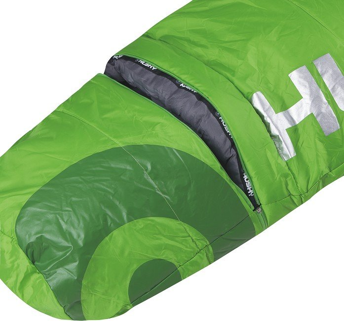 HUSKY Schlafsack Outdoor Kids Magic -12°C grün + tmavozelena
