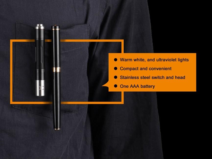 Fenix LD02 taschenlampe high cri + uv