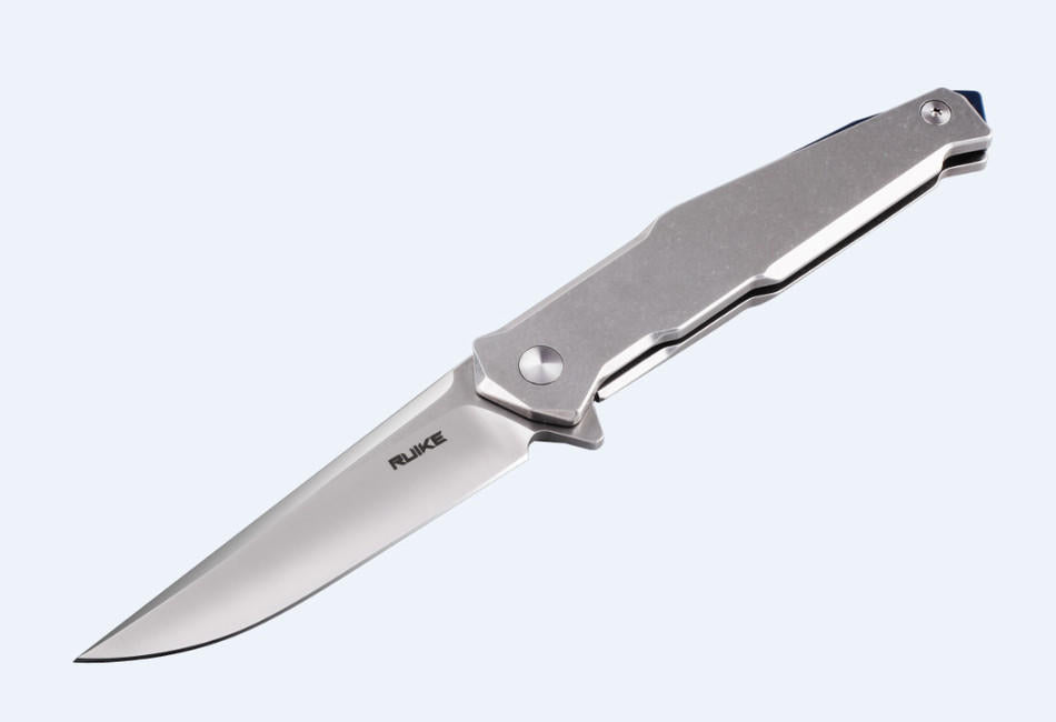 Ruike P108-SF Schliessmesser silber