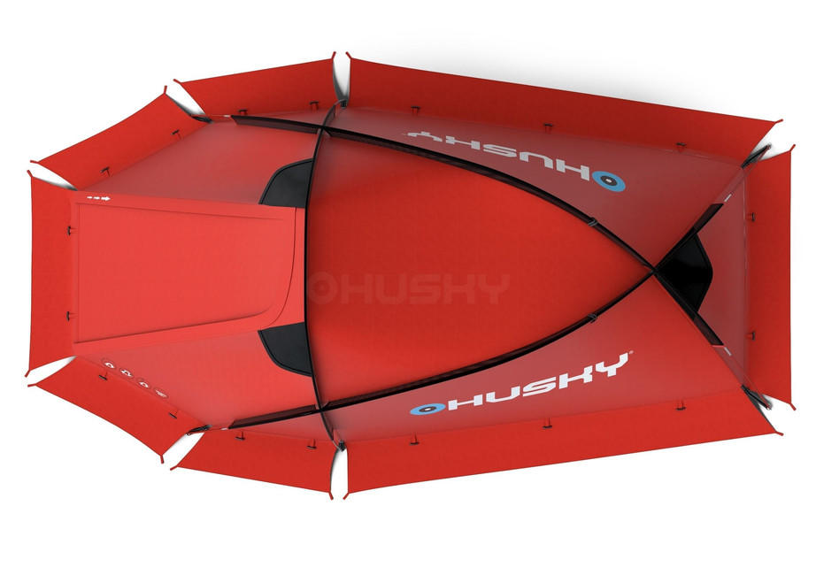 HUSKY Extreme Flame 1 zelt rot