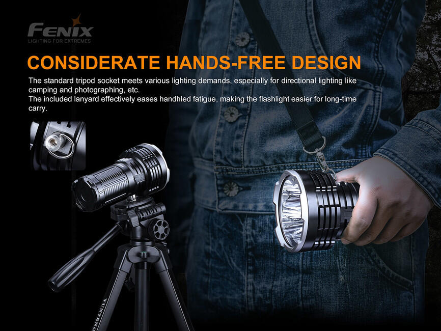 Fenix LR50R ultrastarke taschenlampe