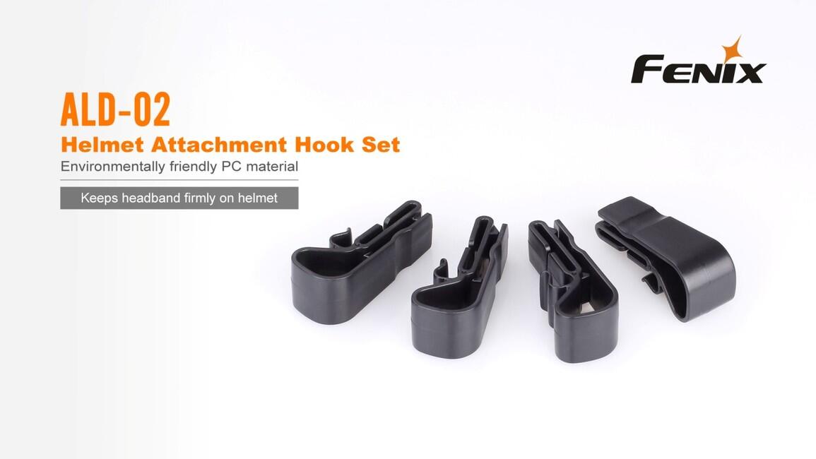 Fenix ALD-02 Helmhaken für Stirnlampen