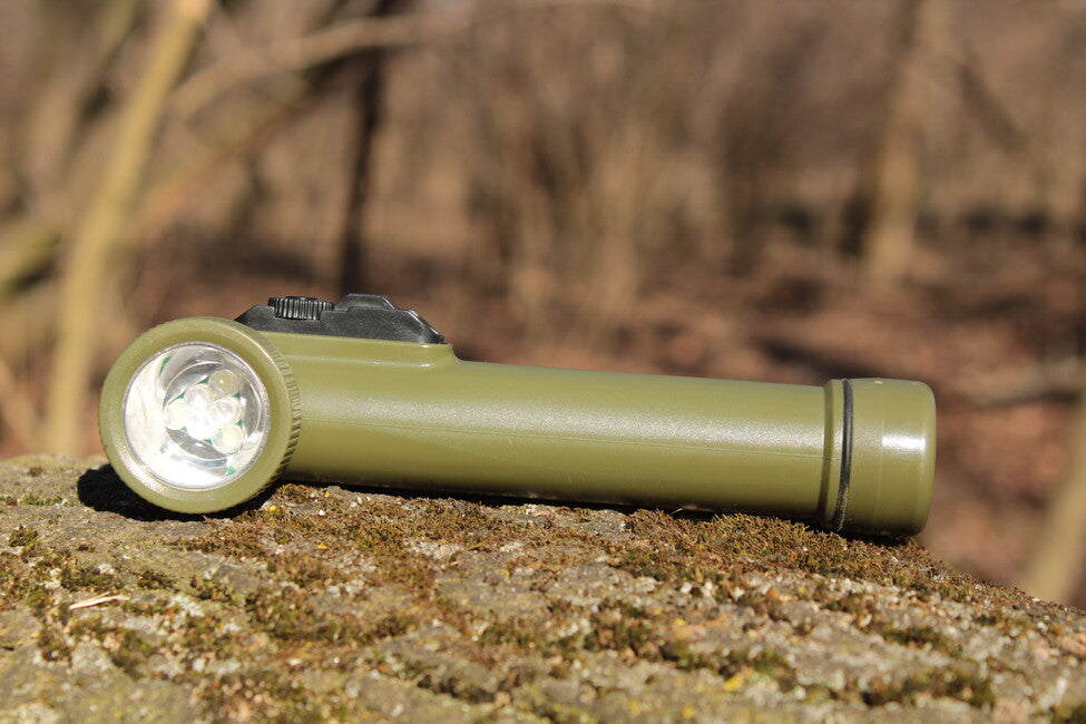Mil-Tec Army 6 LED-Lampe 16 cm, oliv