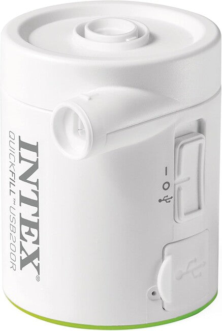InTex USB200R Wiederaufladbare elektrische Pumpe Quickfill