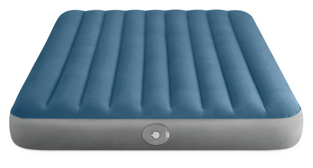 InTex Queen Prestige Downy aufblasbares Bett mit wiederaufladbarer Pumpe