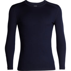 Icebreaker 260 Oasis Herren-Thermo-Langarmshirt, dunkelblau