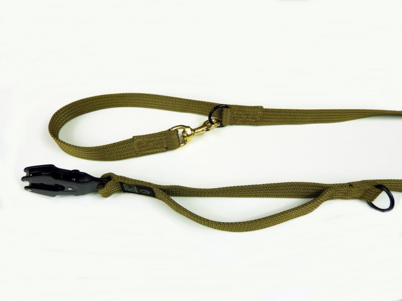 Kong Frog K9 Thorn abnehmbare mit frontgriff leine, kojote