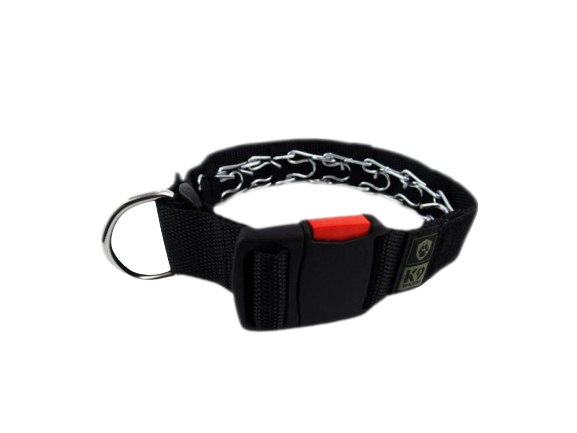 K9 Thorn Stachelhalsband mit ITW Nexus Schnalle, schwarz