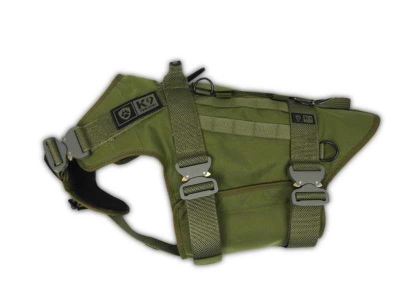 K9 Thorn Cordura-Gurtzeug, oliv
